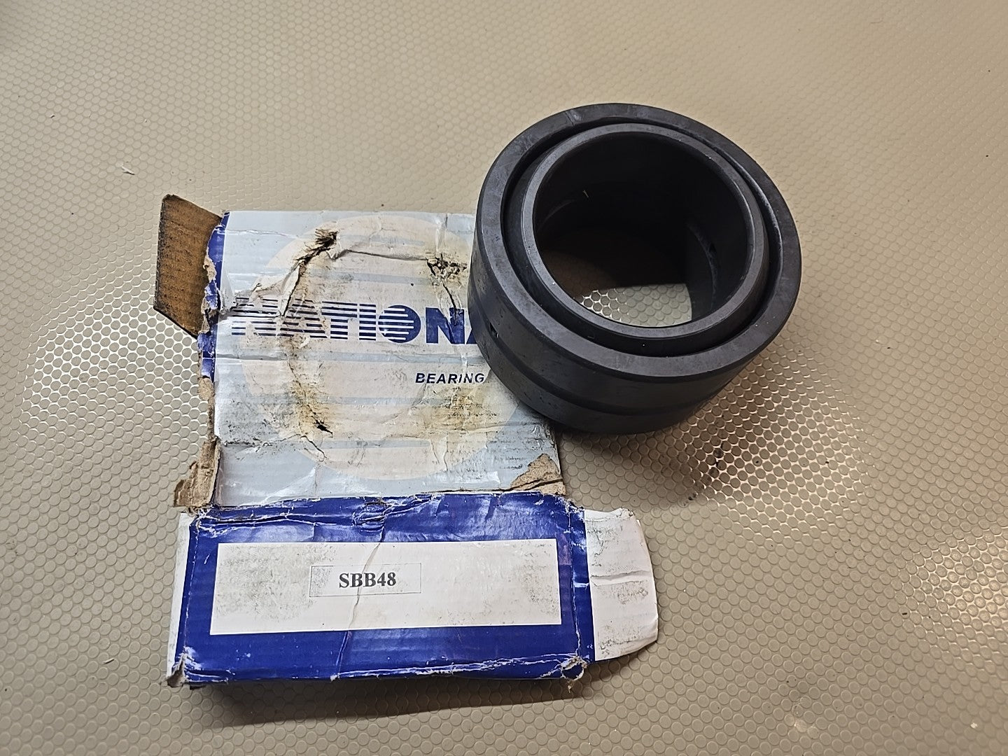 SBB48 Spherical Plain Bearing (3" Bore, Sealed) National Bearing GEZ76ES-2RS 3"