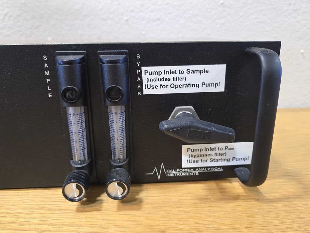 CALIFORNIA ANALYTICAL INSTRUMENTS CAI Pump PAK II Diesel Emissions Testing Machi