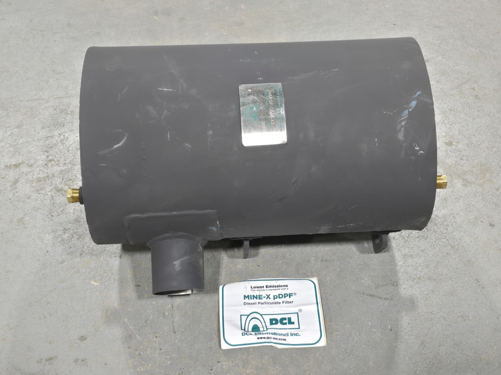 NEW DCL MINEX Diesel Particulate Filter DPF 34A8-SF-G108-X3 Canada Catalytic Con