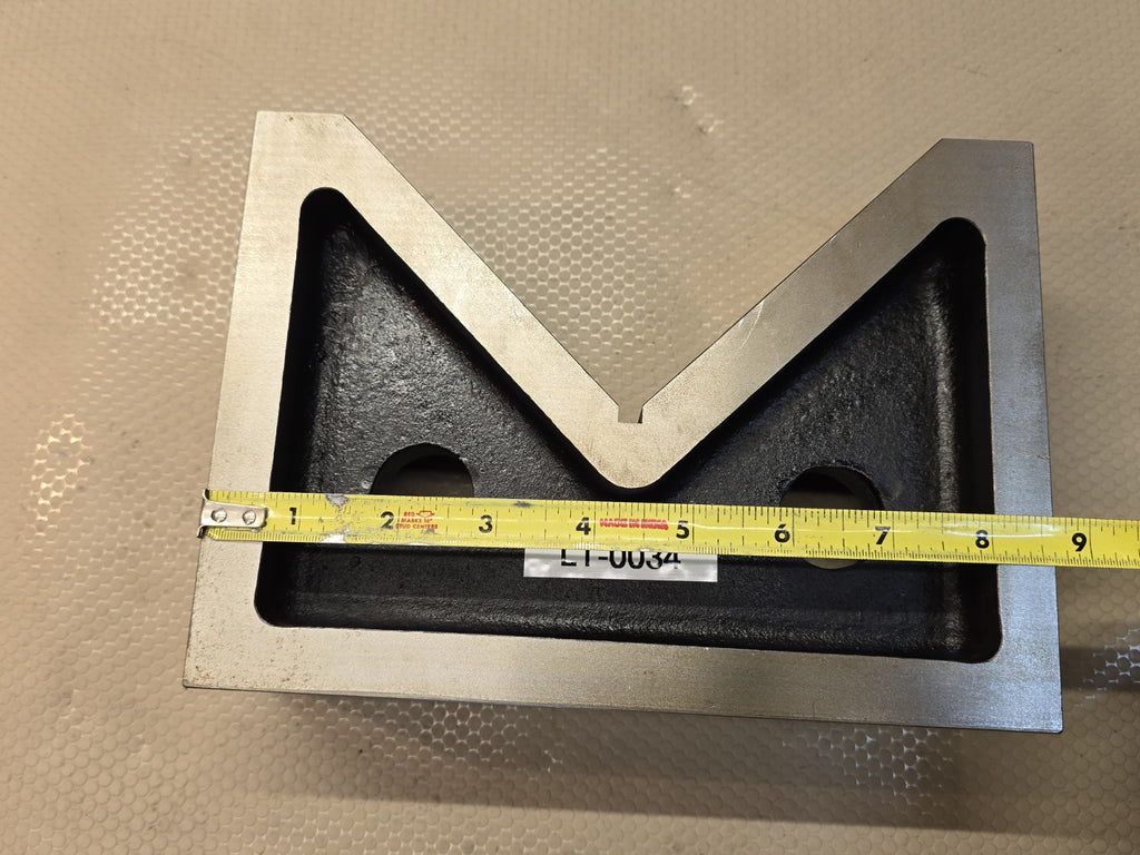 Eclipse Machinist 9" V Block Used Made In England 216 8.5 Inch Or 9 Inch