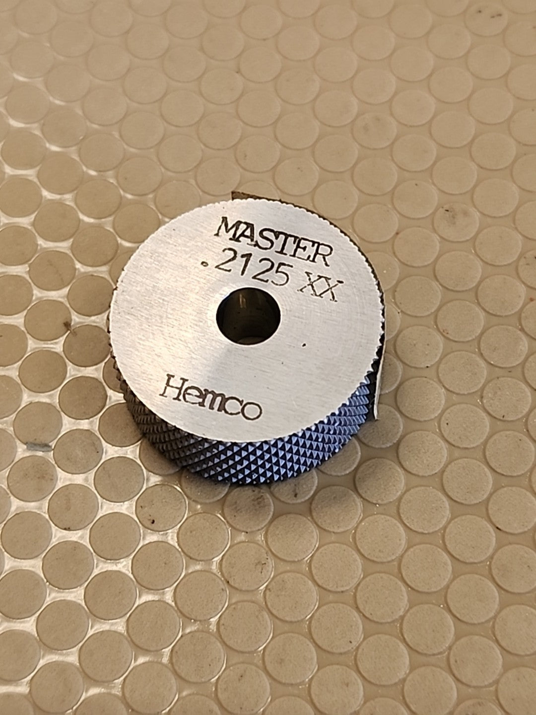 Master Ring Gauge Gage Smooth Bore .2125" USA
