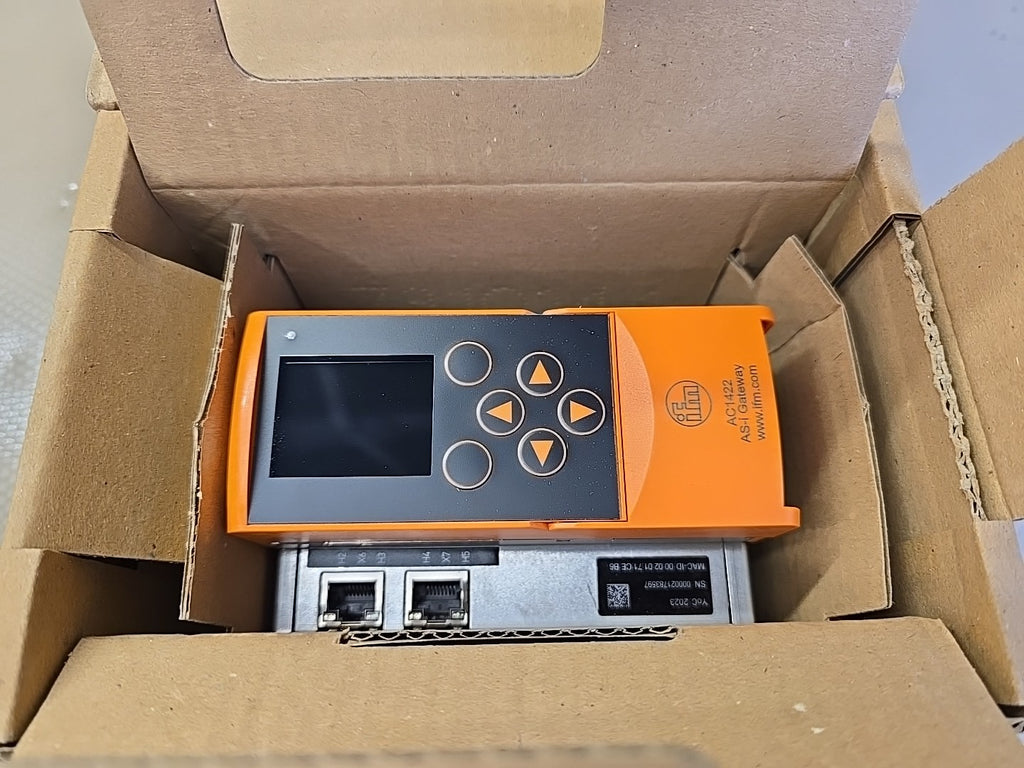 IFM AC1422 AS-i Gateway 2Master EIP EtherNet/IP Industrial Automation Module 