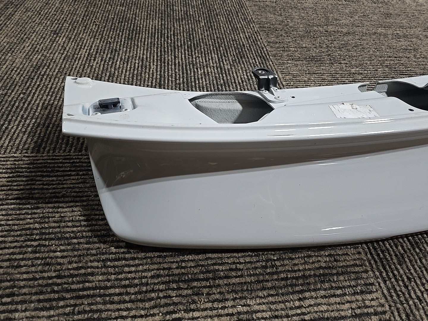 Porsche 911 991 TURBO S OEM SPOILER White Rear Deck Lid Genuine OEM 99150404314