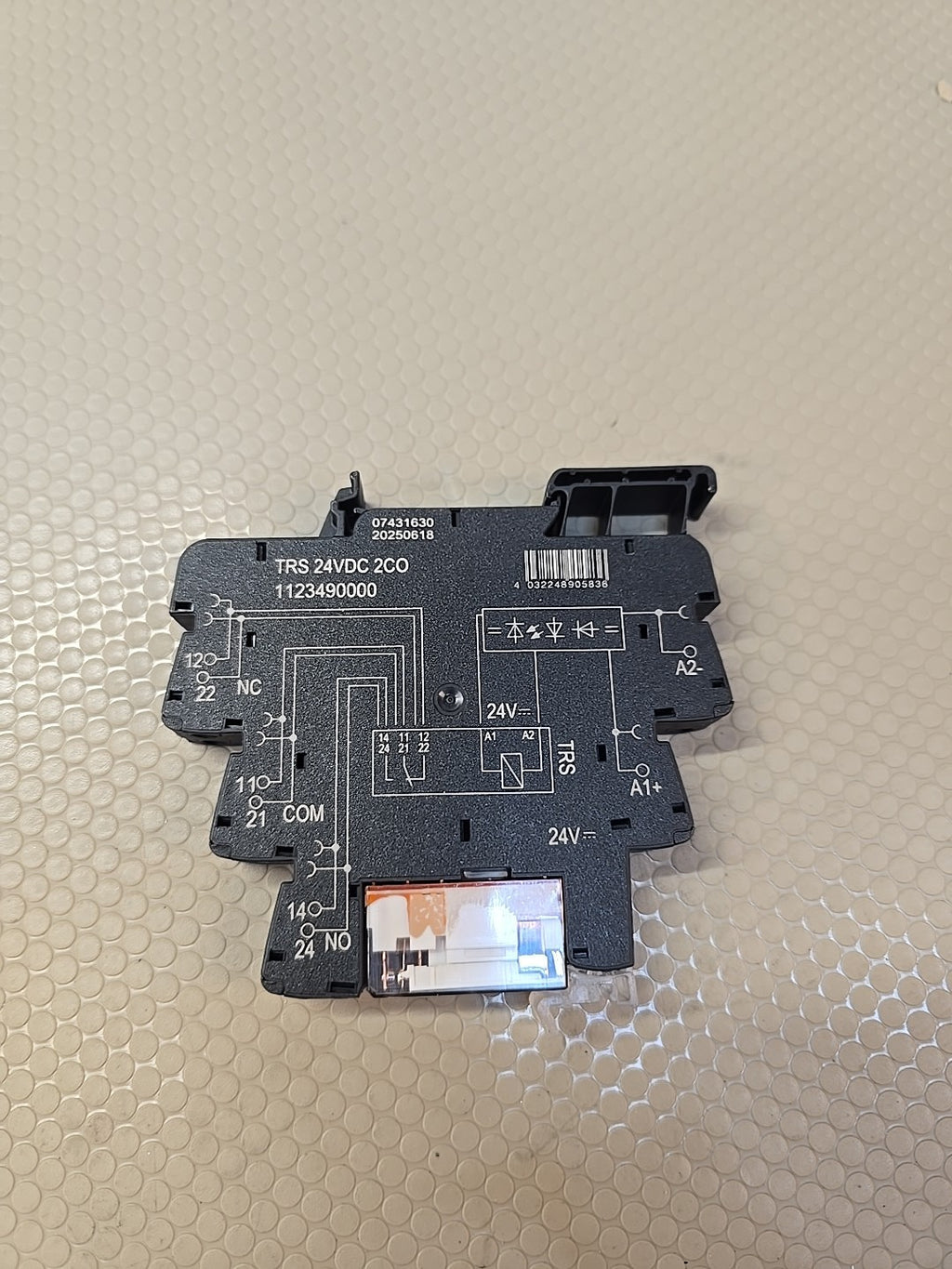 Weidmuller TRS 24VDC 2CO Relay Module, 1123490000 
