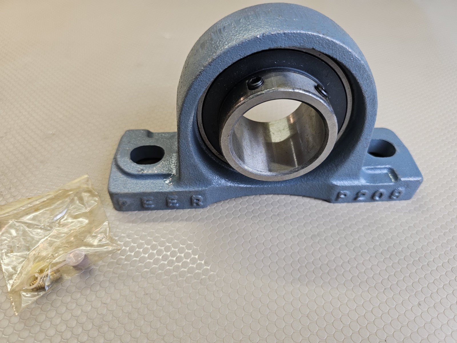 NEW PEER UCP206-19-AH 1 3/16” 2 BOLT PILLOW BLOCK BEARING