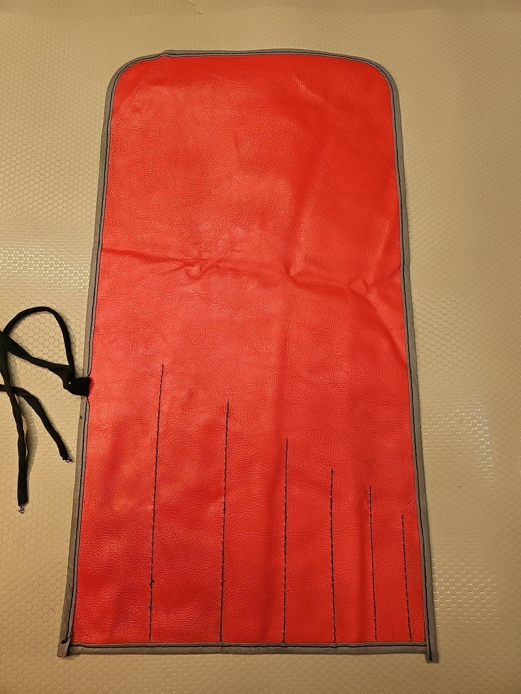 SNAP ON C-67 RED WRENCH  BAG POUCH ROLL 7 POCKETS *VINTAGE & MINT*