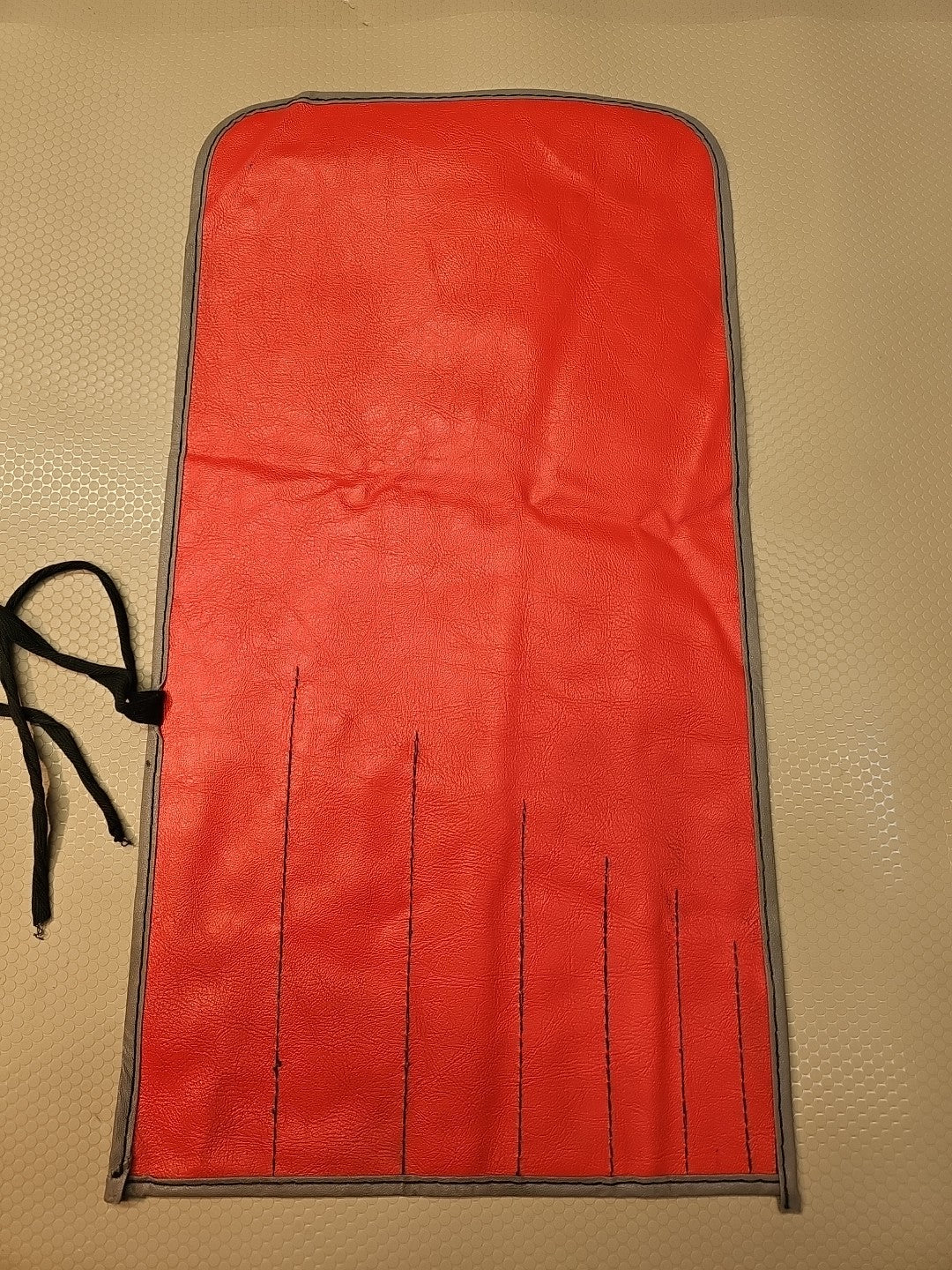 SNAP ON C-67 RED WRENCH  BAG POUCH ROLL 7 POCKETS *VINTAGE & MINT*