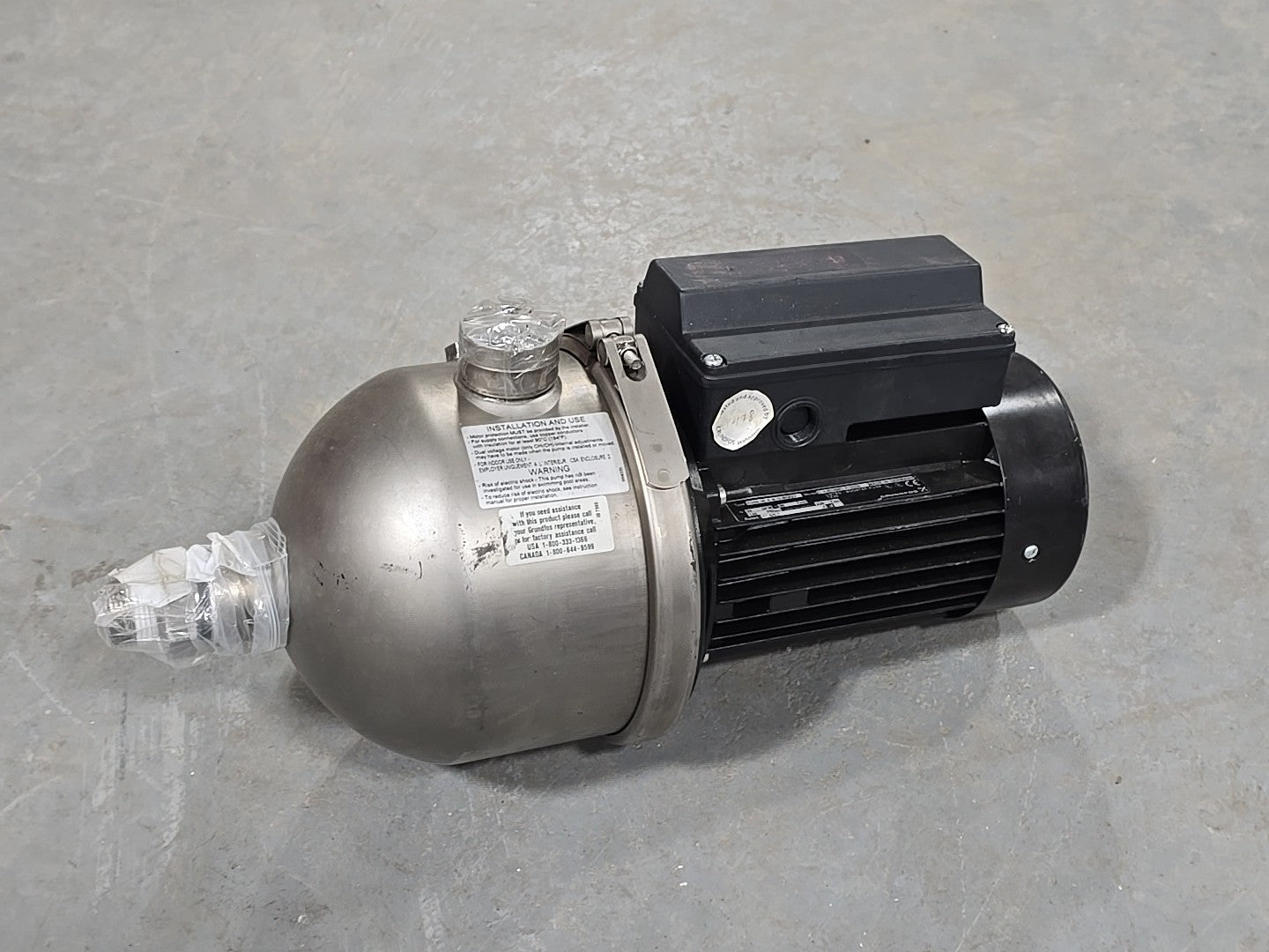 Grundfos CHI2-50 A-W-G-BQQV Centrifugal Pump Water Pump C4H512105 *UNUSED*