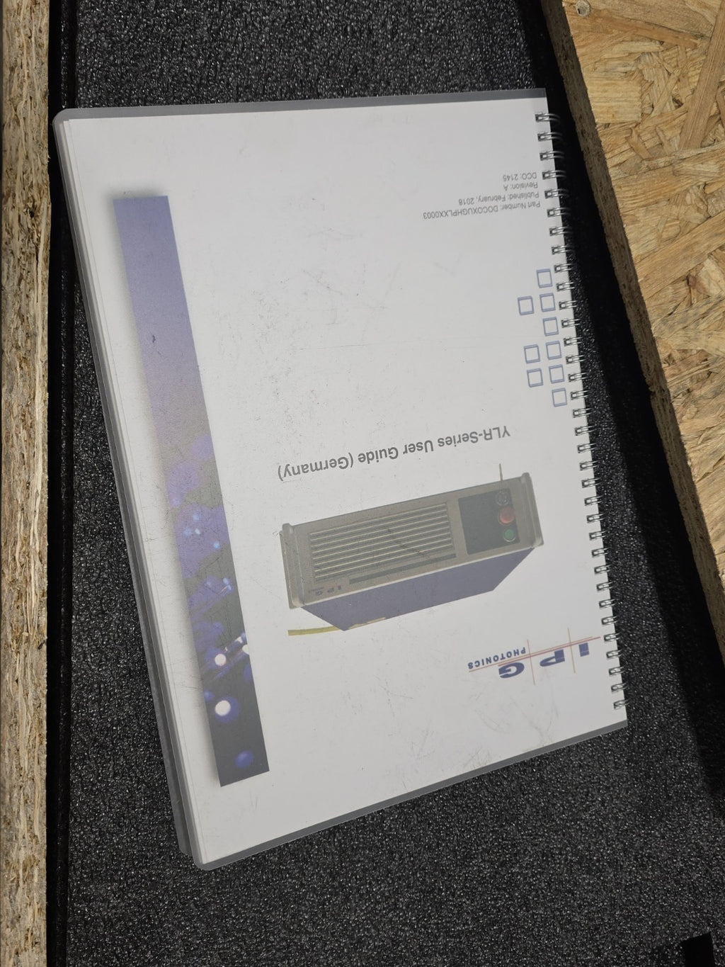 IPG Photonics YLR-400-WC 400W Ytterbium Fiber Laser Module Water Cooled