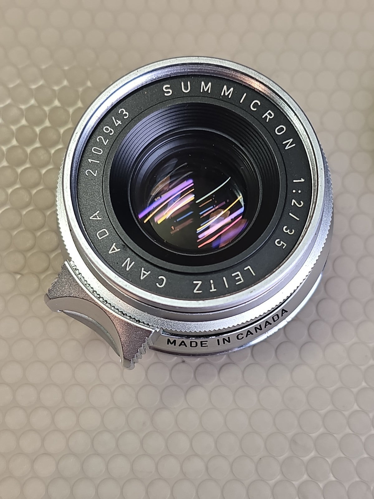 Leica 35mm f2 Summicron V1 8-Element Canada - RARE LENS - US Seller *CLEAN*