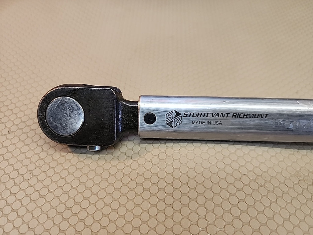 Sturtevant Richmont 14.5" LTC Preset Torque Wrench w/ Calibration (150-750inlbs)