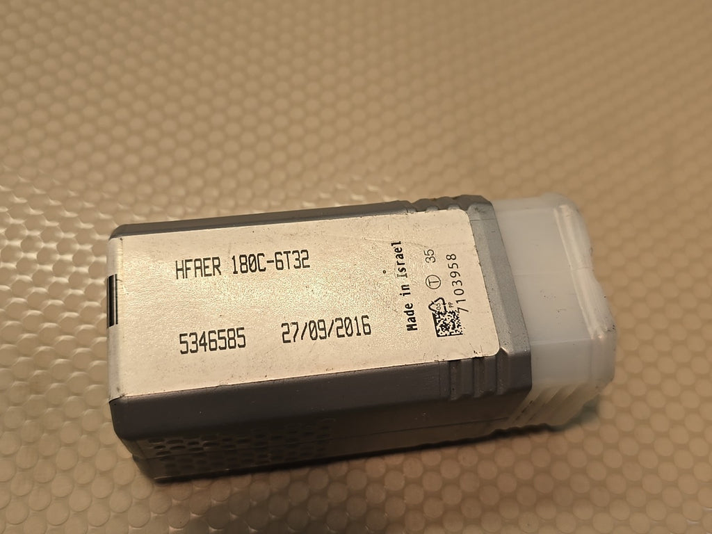 New Iscar HeliFace Face Grooving Holder: HFAER 180C-6T32