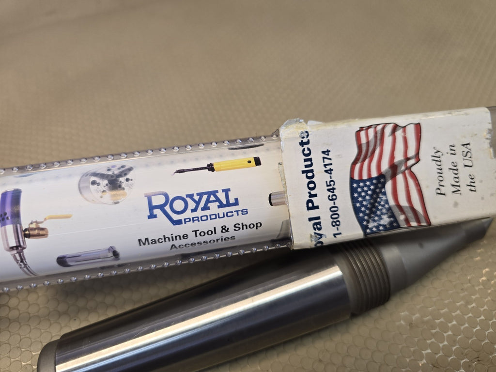 NEW ROYAL PRODUCTS 11531 4MT Alloy Steel Dead Center Threaded