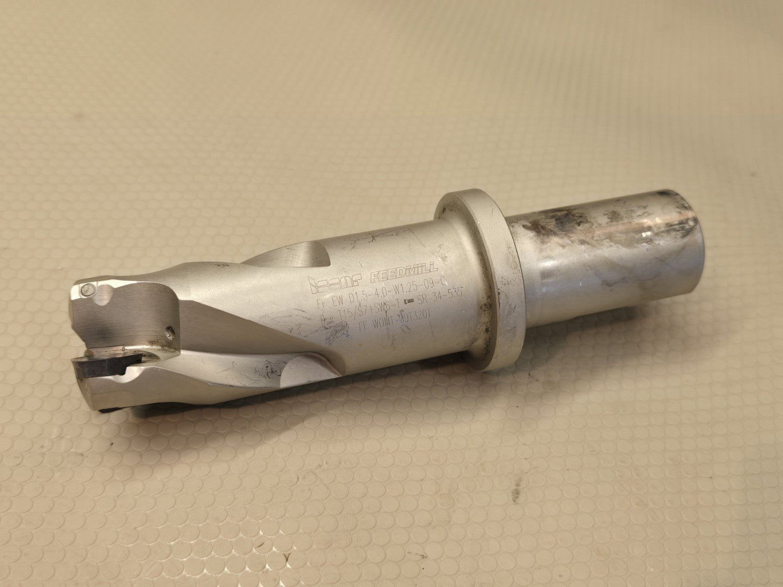 Iscar 1.5" FF EW D1.5-4.0-W1.25-09-C Indexable Hi-Feed End Mill Milling Cutter