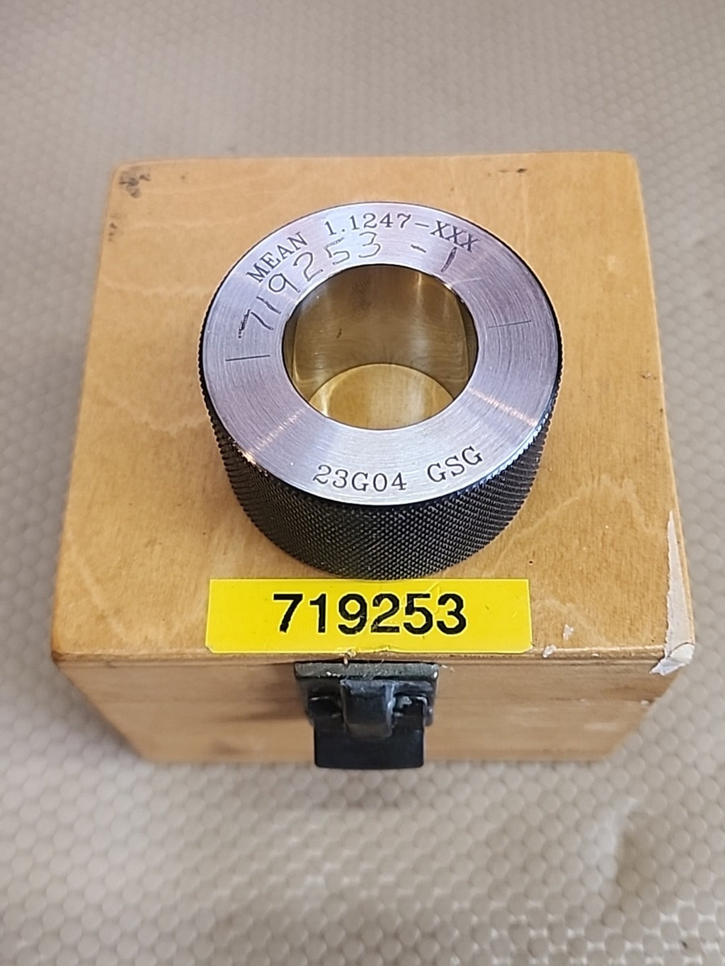 MIN 1.1247-XXX SMOOTH PLAIN BORE RING GAGE 23G04 GSG