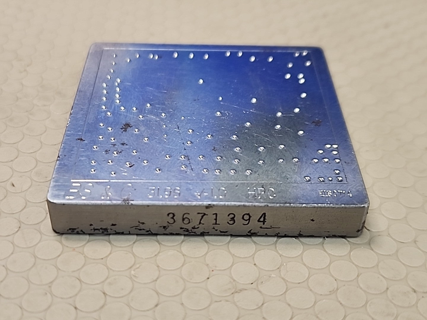 BS & C Hardness Test Block 31.96 HRC for Hardness Tester