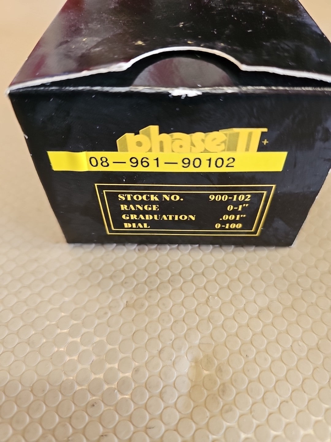 Phase II Dial Indicator Gage 900-102 0-1" 