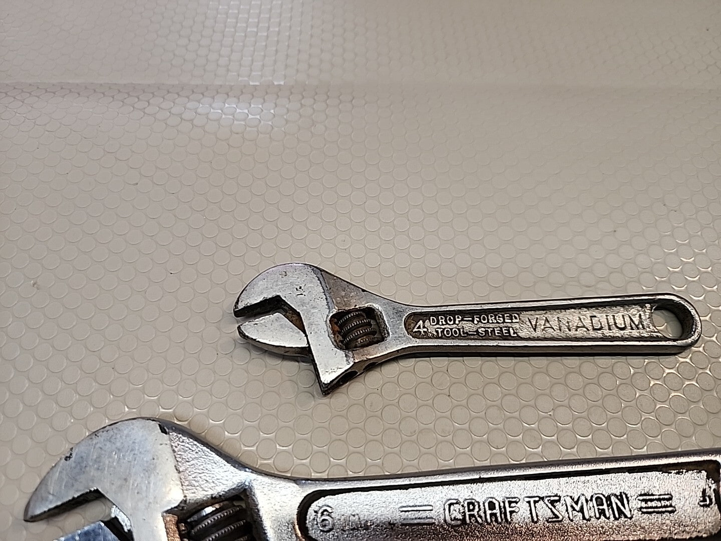 Vintage Craftsman Adjustable Wrench Set USA 4” 6” 12” Lot