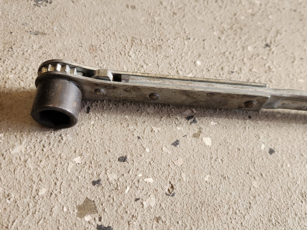 MATCO Tools SPW104MFan Blade Bolt Reversible Ratcheting Wrench Rare HTF Made USA