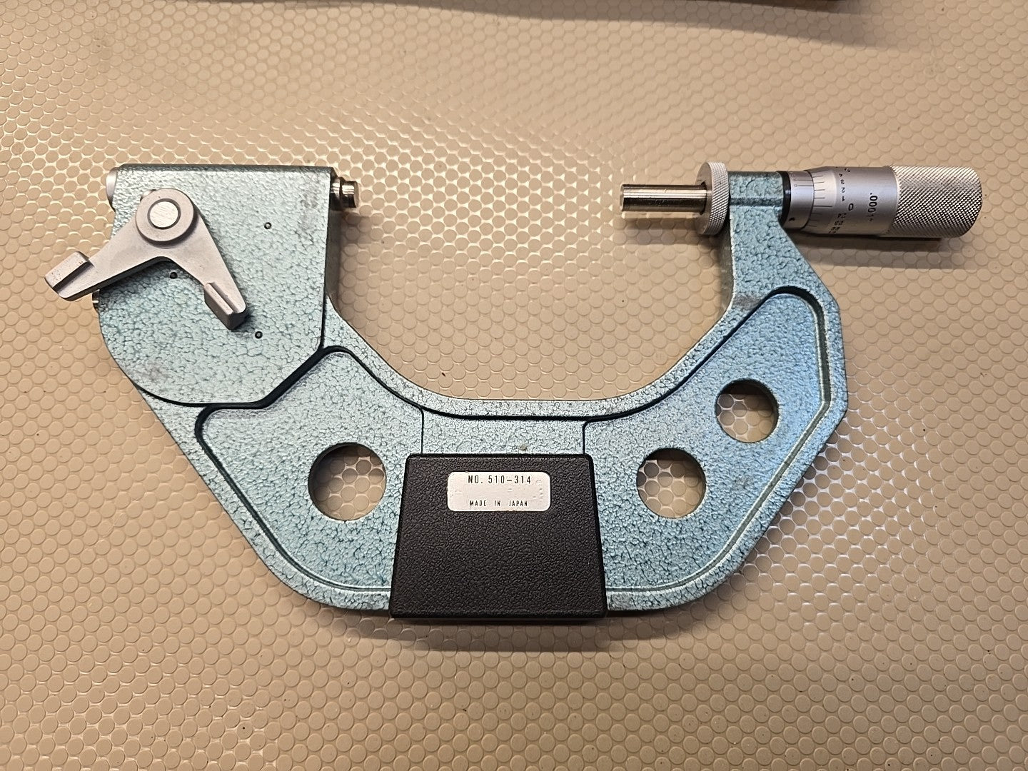 Mitutoyo 510-134 Indicating Micrometer 3-4" Range .0001" *MINTY* $1400 MSRP