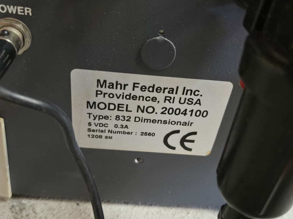 MAHR Dimensionair 2004100 832 FEDERAL Full set + Box & Extra Parts  AFL-00024