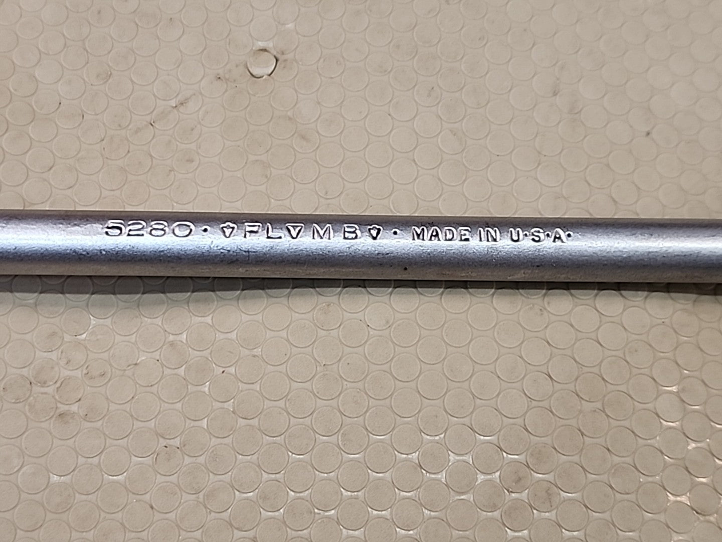 Plumb Speed Driver Tool with Swivel Knob Model 5280 18" 3/8 Inch USA PLOMB