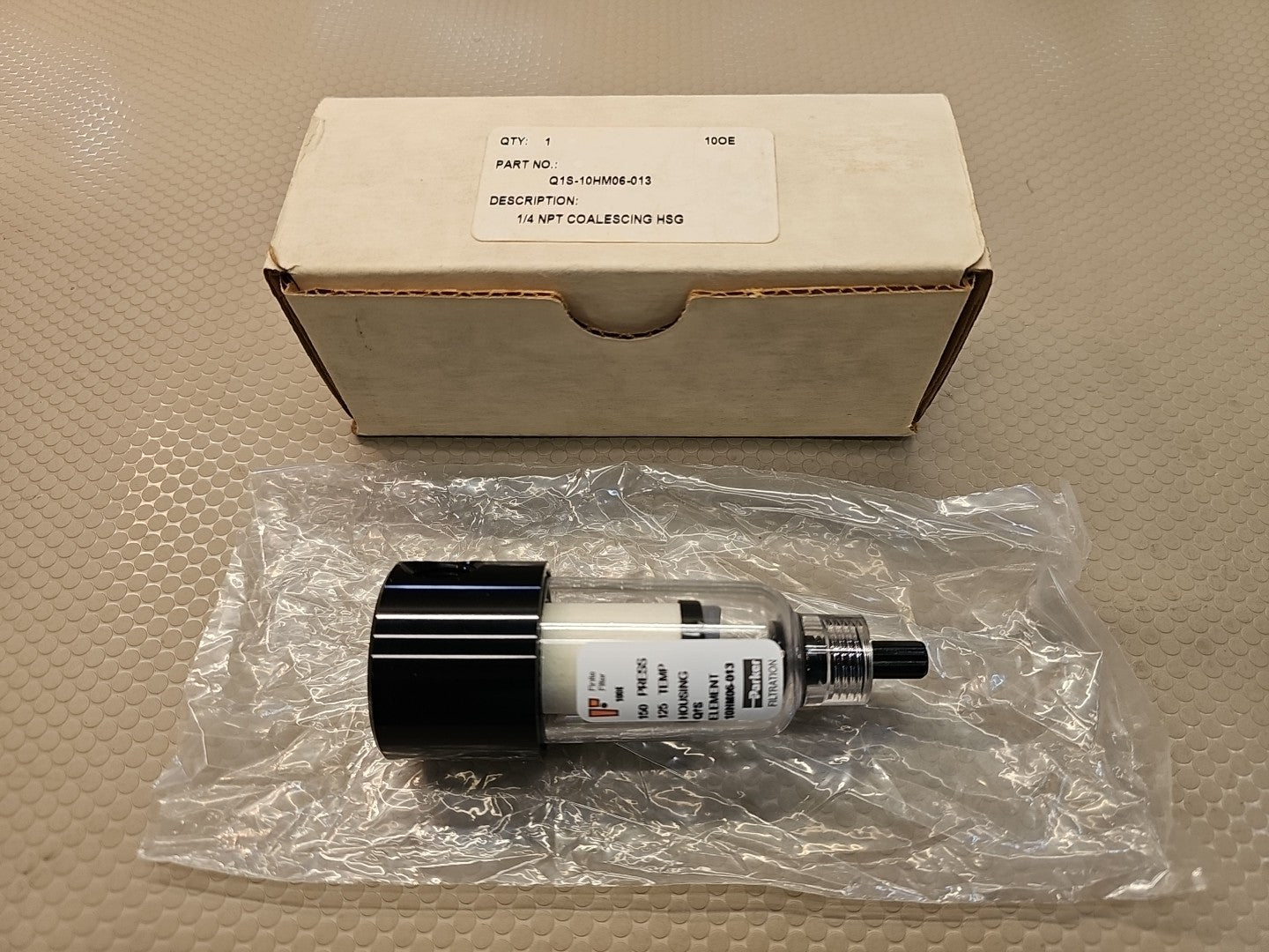 PARKER Q1S-10HM06-013 150PSI 1/4" NSMP