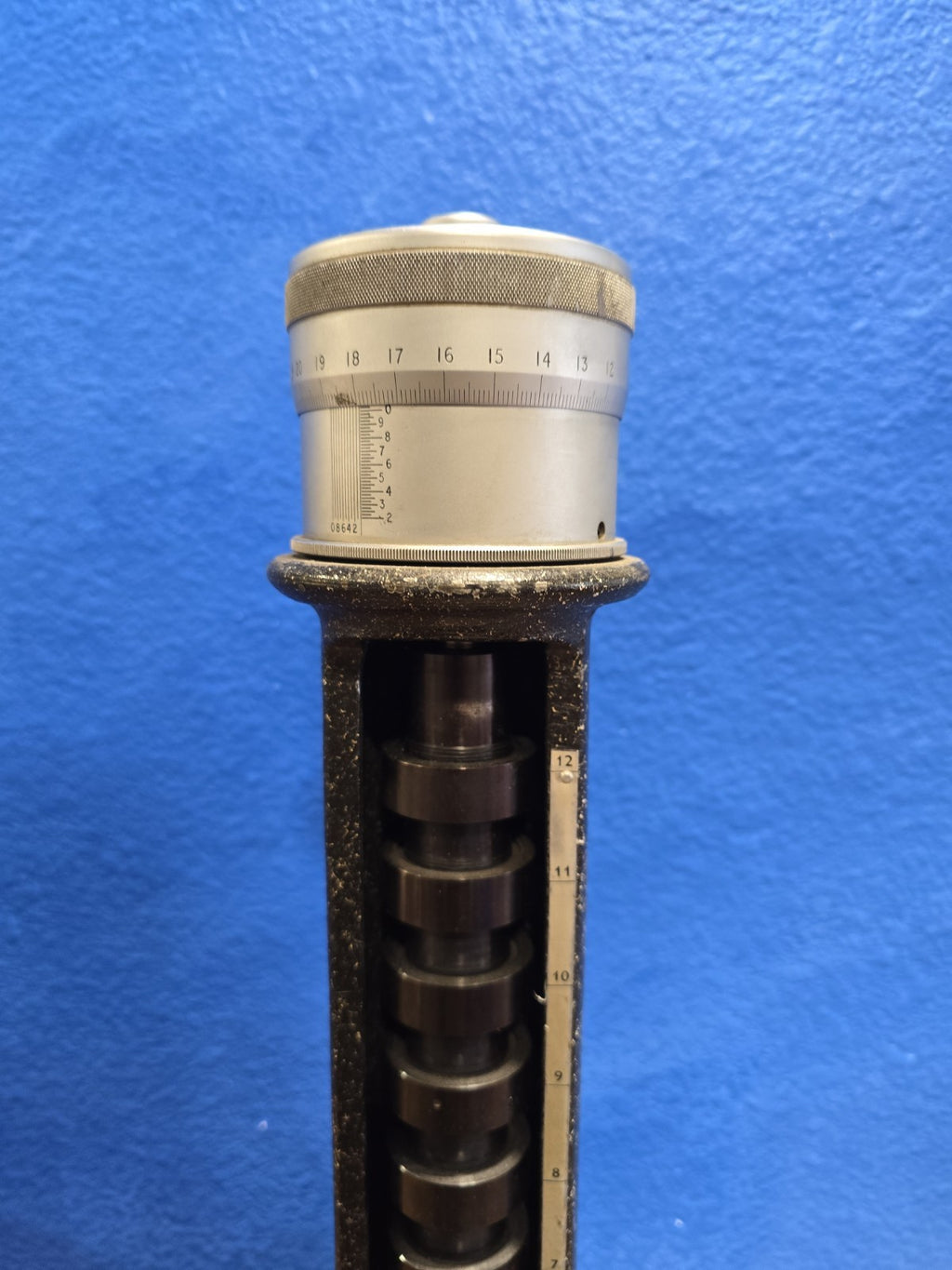 CADILLAC GAGE CO.  PLA-CHEK HEIGHT GAUGE MODEL 10129 LARGE 12" *FOR PARTS*