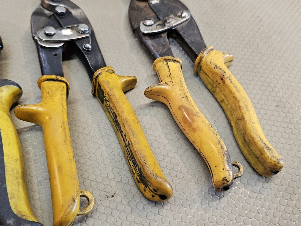 Wiss Tin / BluepointTin Snip Scissors Mpc-3 M1 M3 Lot Of 5 some USA