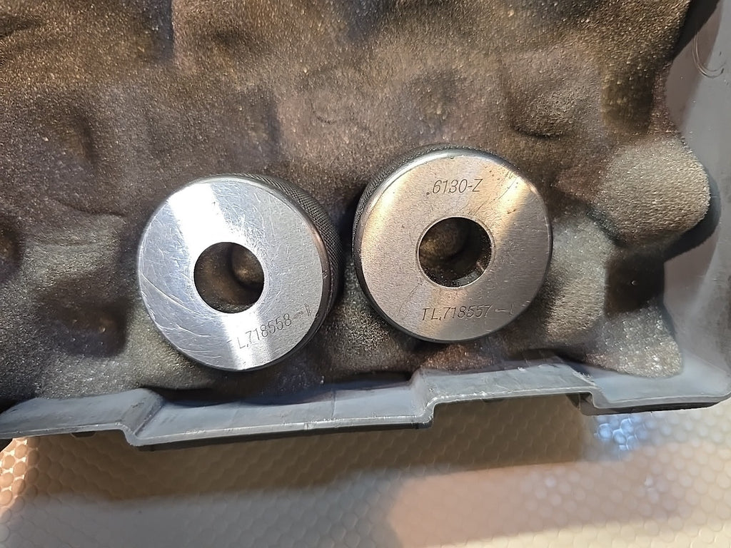BARCOR 100-1-SPC DIGITAL ELECTRONIC COUNTERSINK GAGE CHAMFER + Ring Gages .6210