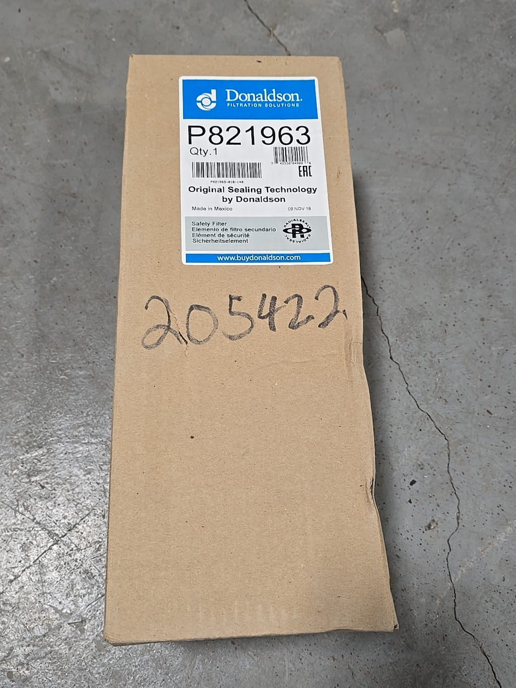 Genuine Donaldson P821963 Filter NEW