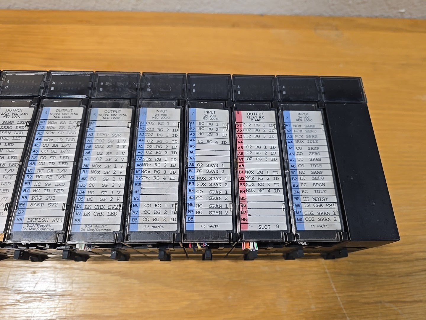 GE FANUC SERIES 90-30 PLC WITH POWER SUPPLY, I/O MODS, AND INPUT ANALOG