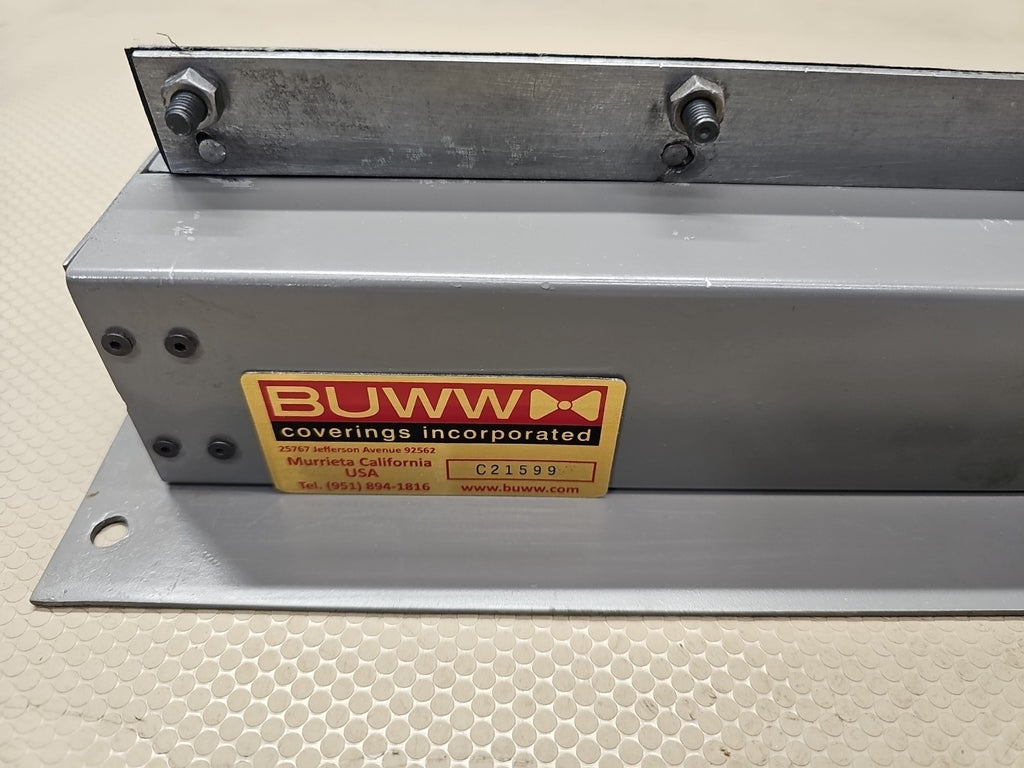 BUWW MACHINE ROLL PROTECTION COVER ROLL-UPAPRON CURTAIN CNC Machine Shop 15 3/4"