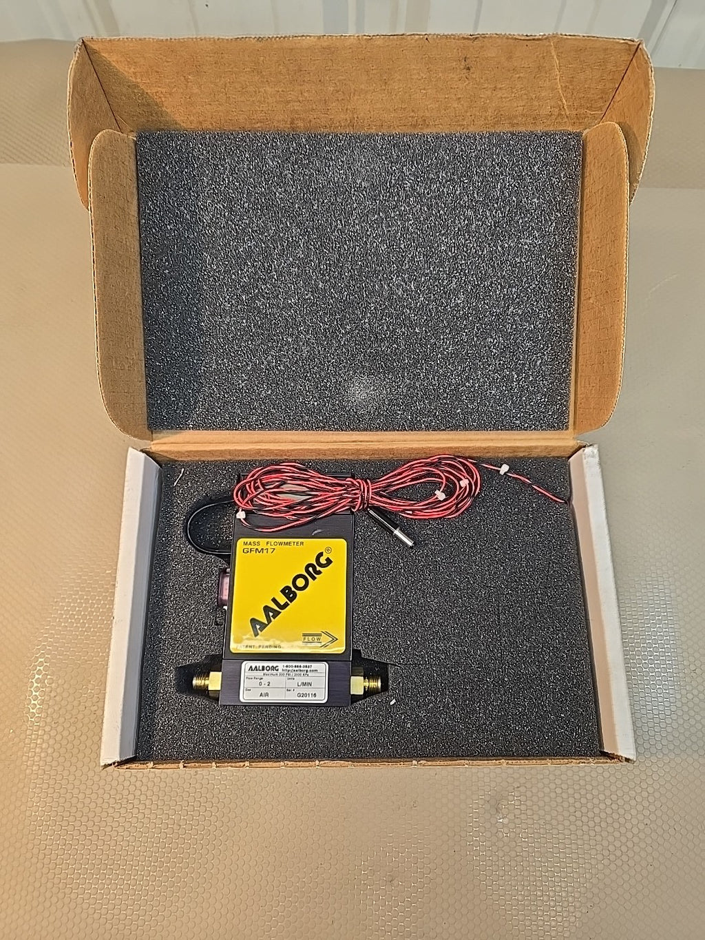 AALBORG GFM17 MASS FLOWMETER GFM17-SERIES  05250780617