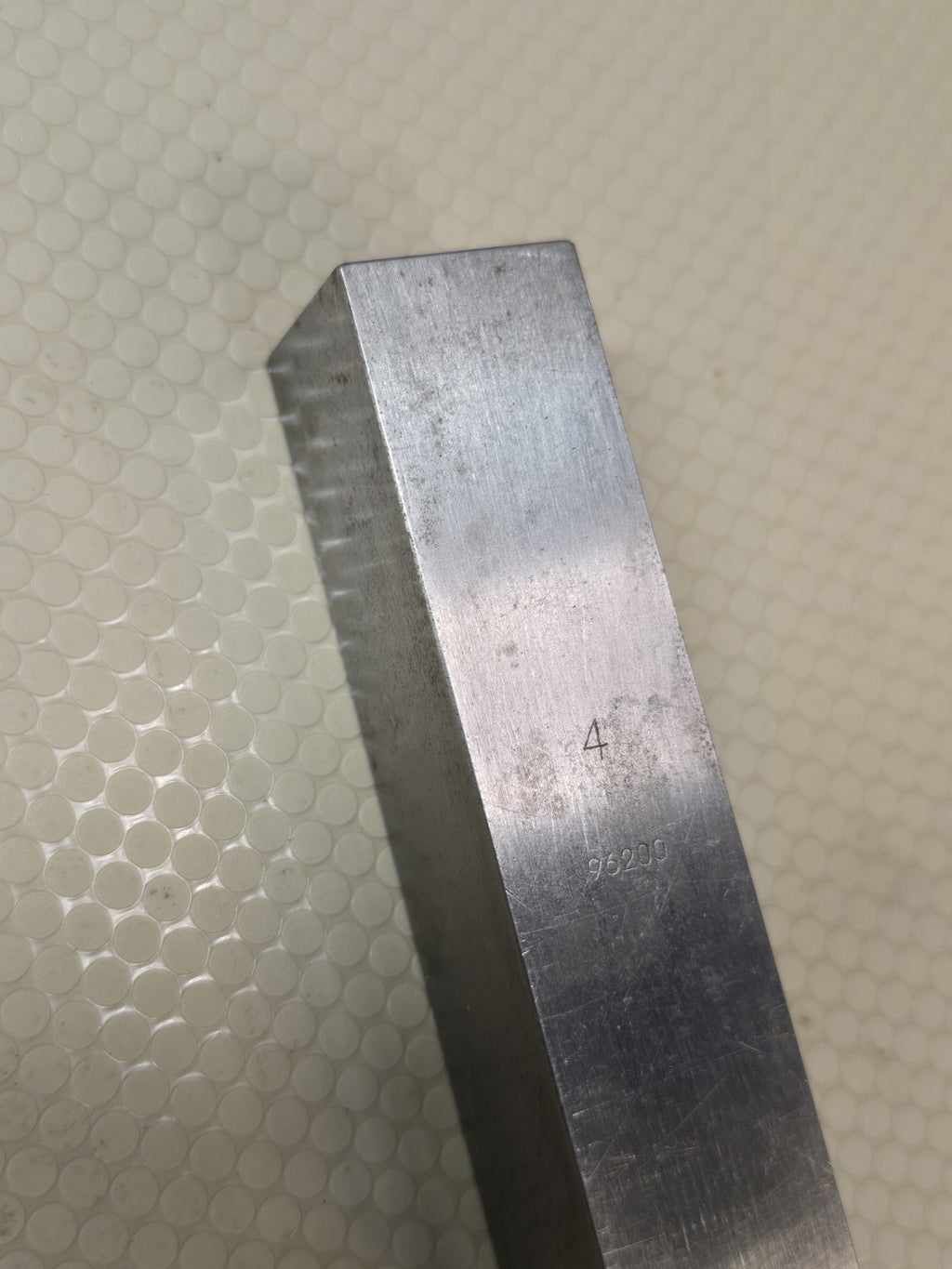 MITUTOYO SQUARE GAGE BLOCK Set 1 Pc 4 Inch 
