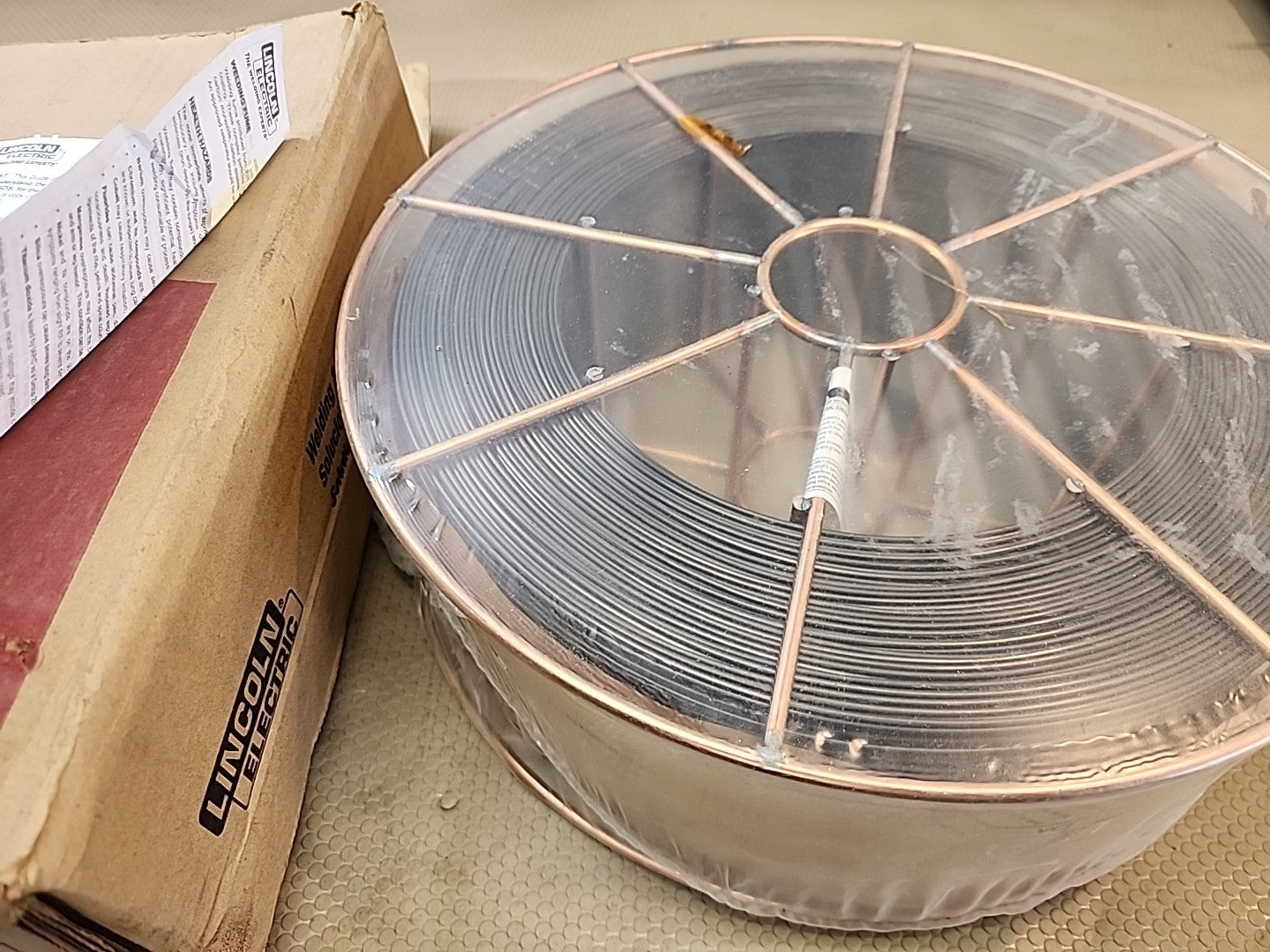 Lincoln Electric Outershield 71 Elite Flux-Cored Wire, 1/16", 33lb ED029206  