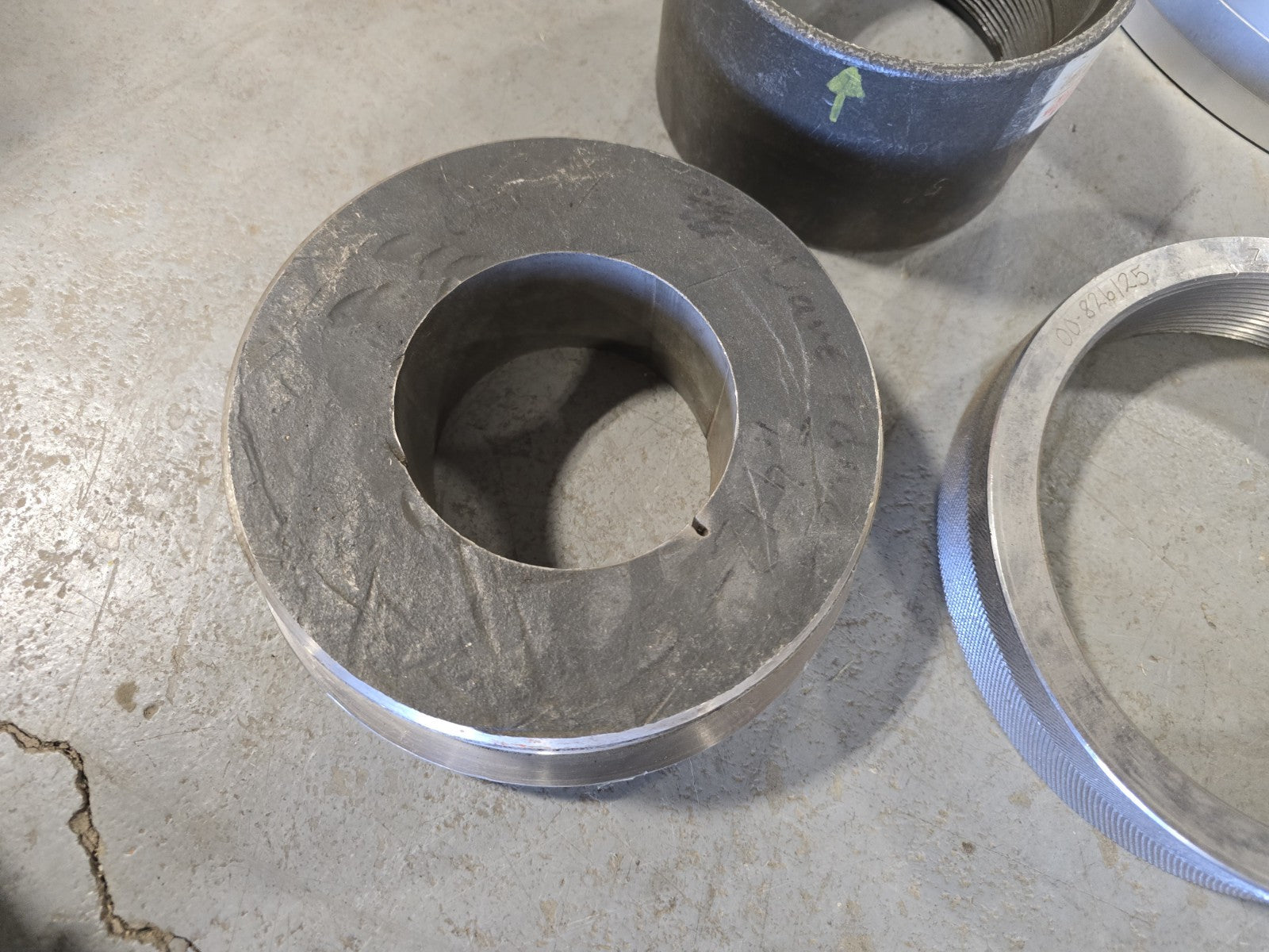 LARGE 5 - 10 Inch Thread Plug Gages Shoulder Connection Thread Gage