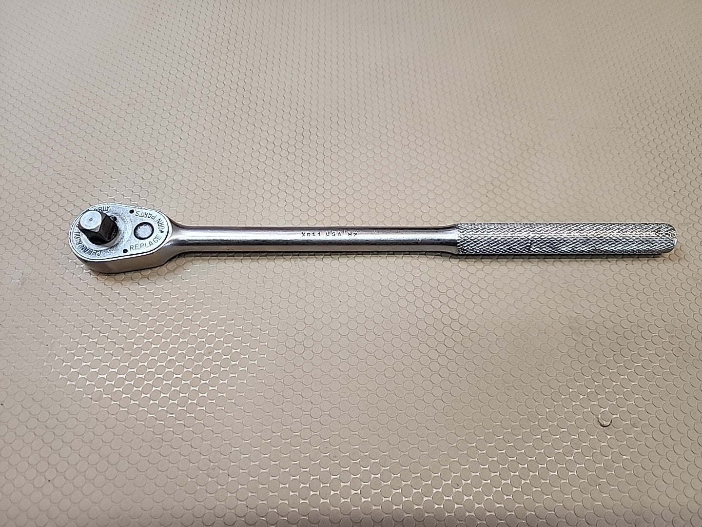 Mac Tools XR11 USA 11" Long Knurled Grip Handle 3/8" Drive