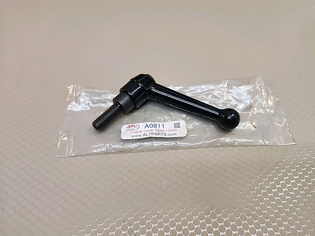 ADJUSTABLE LEVER ALTERNATIVE PARTS , 10MM CLAMP LEVER STEEL , A0811
