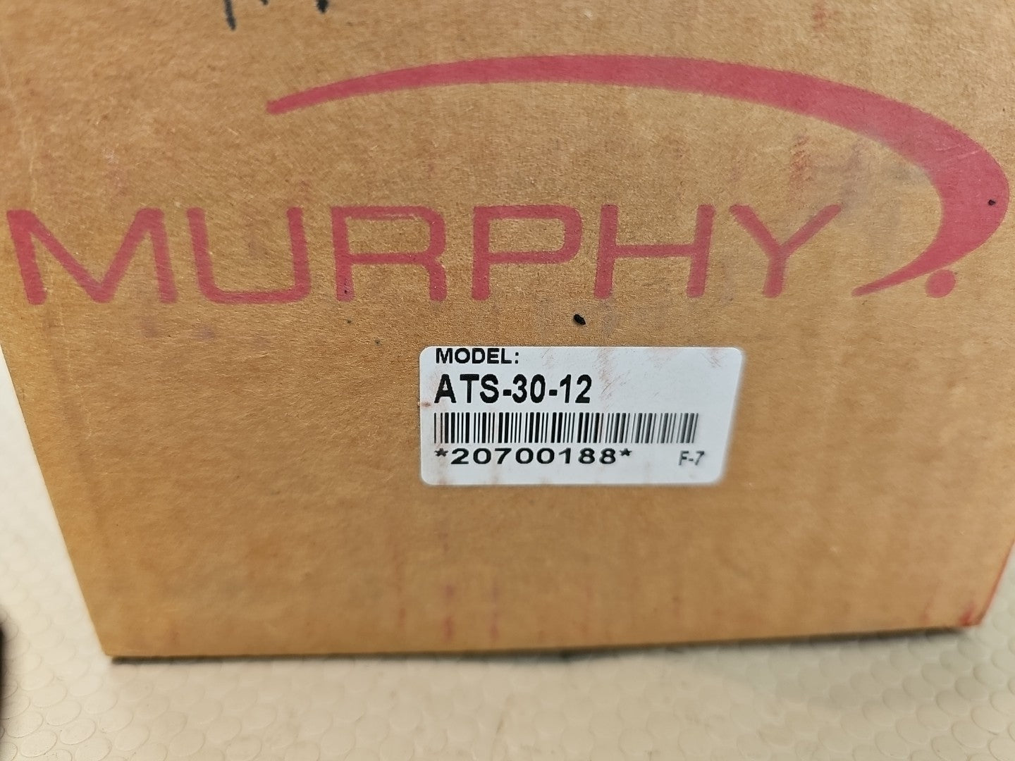 MURPHY PSI OIL PRESSURE GAUGE ATS-30-12 20700188