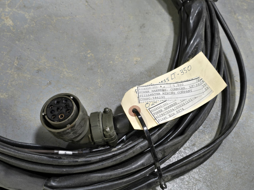 NEW Cummins LT-350 Power Harness OEM LT-350 R024529-001 Joy Global