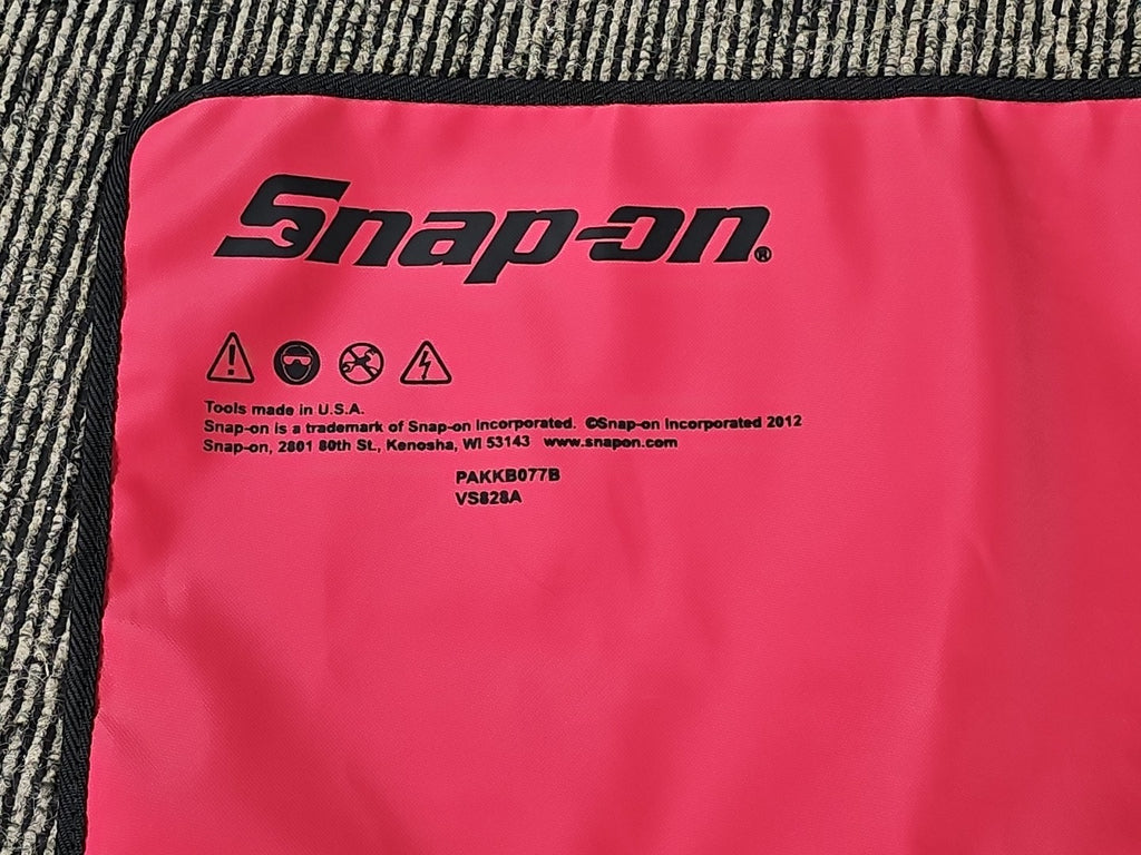 SNAP ON C-110D RED CANVAS BAG POUCH ROLL PAKKB077C VS828A