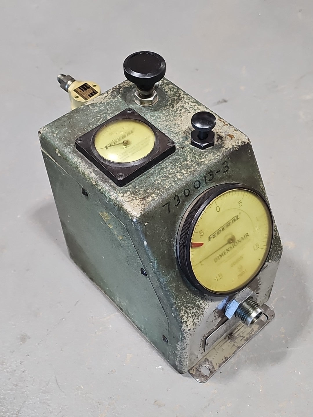 Federal D-2500 Dimensionair Air Gage .00005" 2500:1 Dial Type 