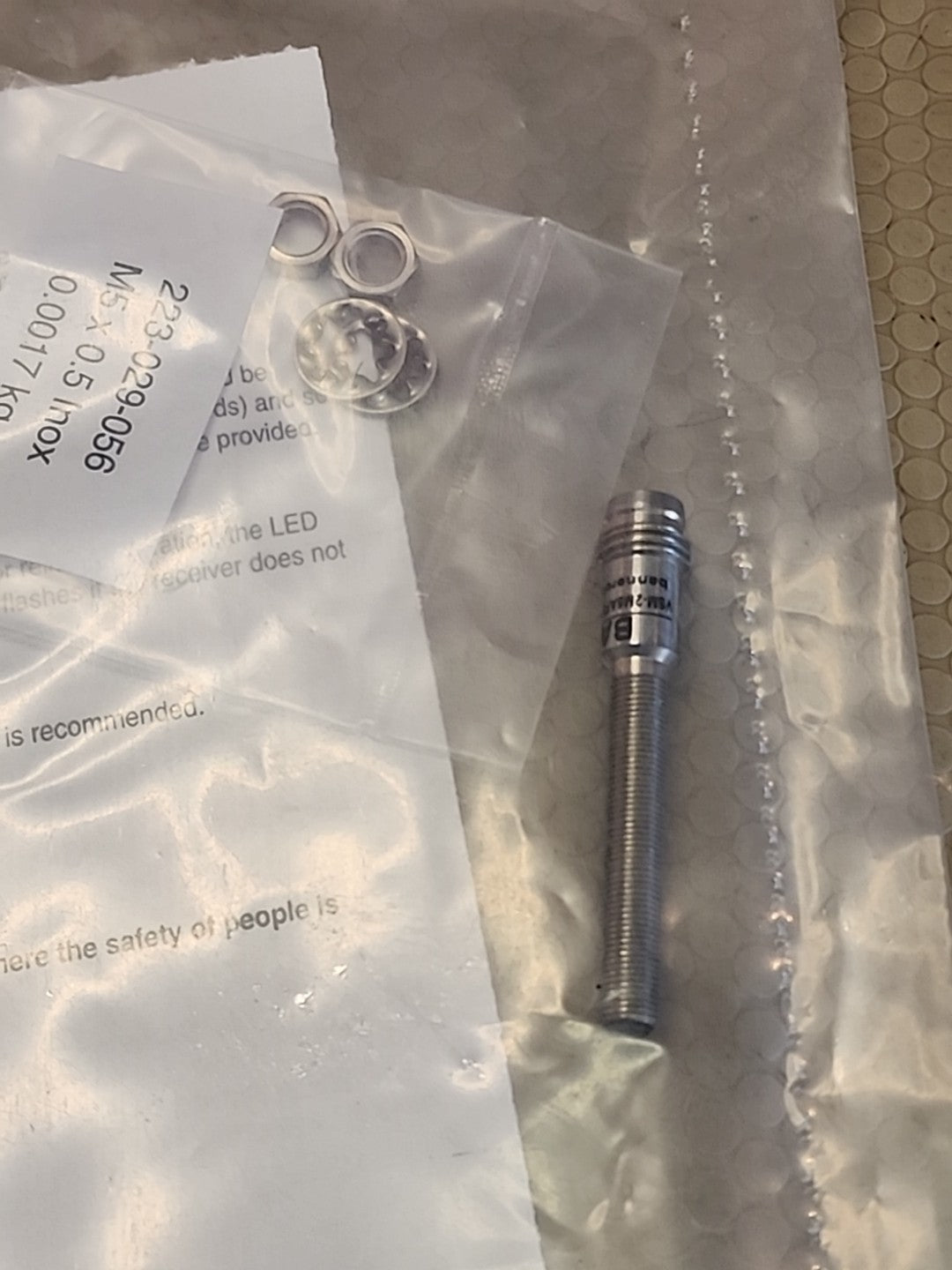 Banner VSM-2M5APD10-Q7 Photoelectric Sensor NEW