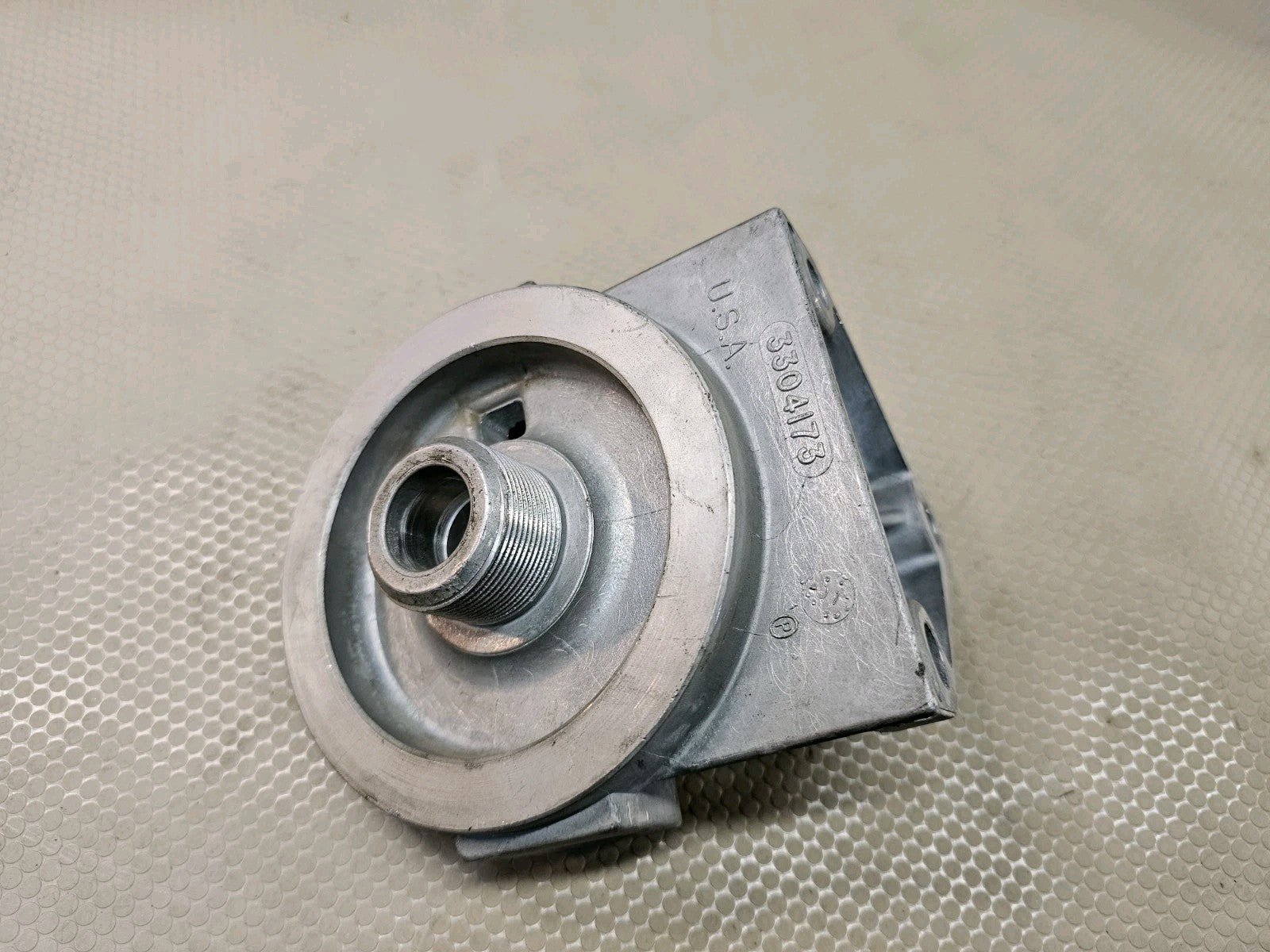 Cummins OEM John Deere Tractor Engine Oil Filter Base 3304173