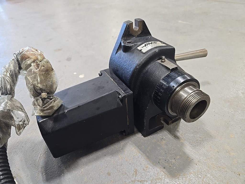 Haas HA5C Rotary Table Hand Lever Collet Closer, 194291 14 Pin Brush Rotary 
