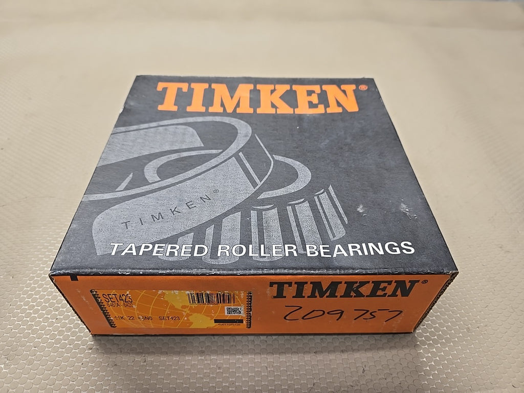 TIMKEN BEARING SET 423 (6420/6461A) BEARING AND CUP SET423 New