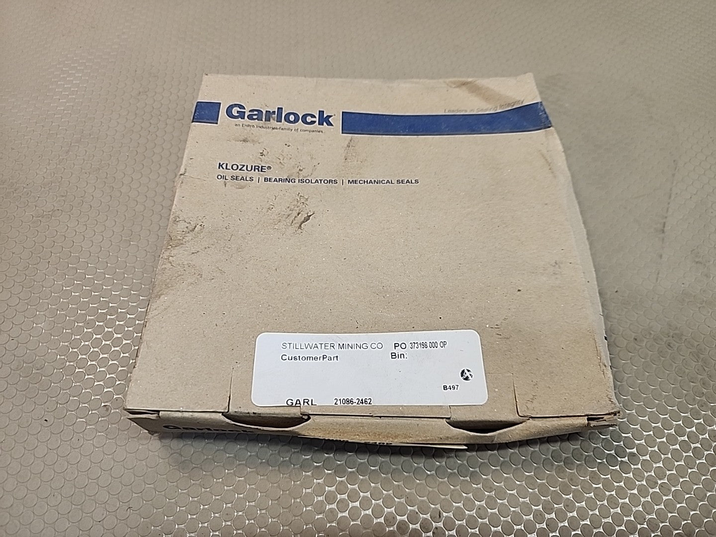 Garlock 21086-2462 Klozure Seal 53X2462