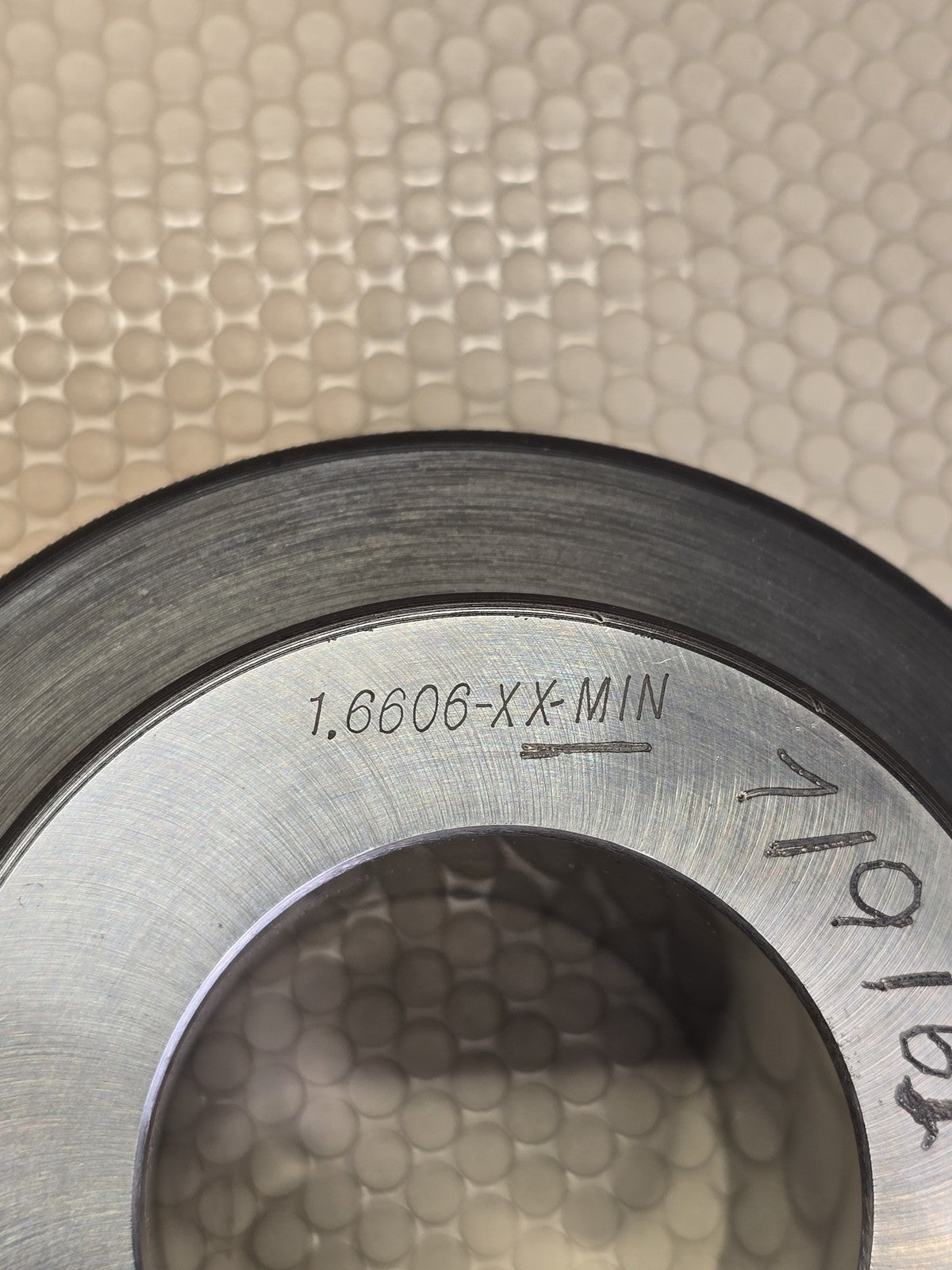 Etamic 1.6606-XX-MIN Master Setting Ring Gauge Calibration Tool