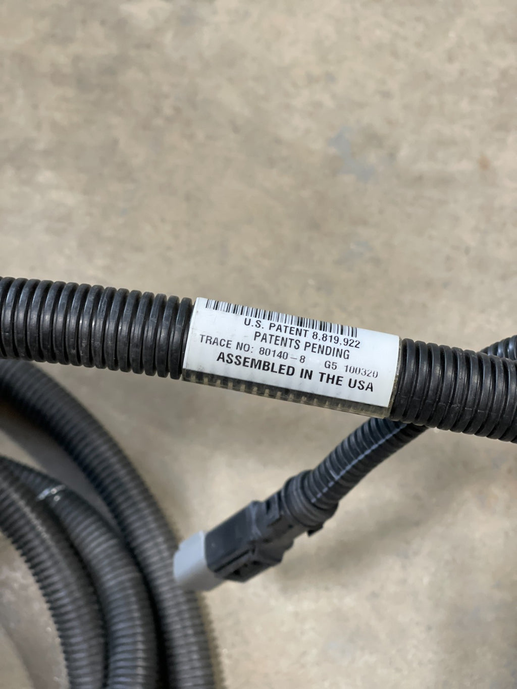Parker Electronically Heated SCR DEF Hose 134" SCR4E340BAF02153A